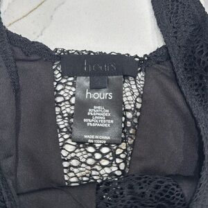 hours Black Lace Bodysuit. Never Worn